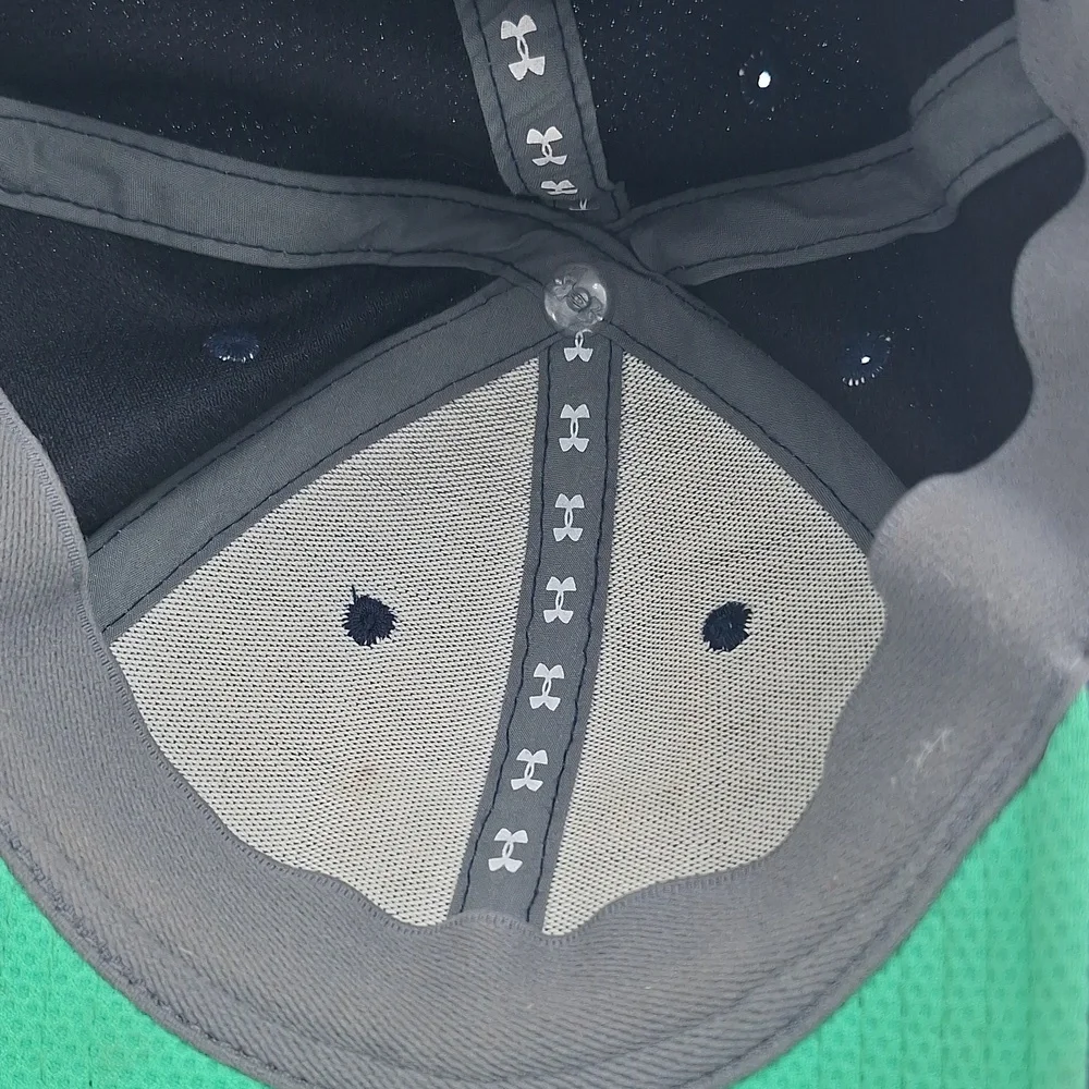 Under Armour Dark Blue Cap with Teal Logo